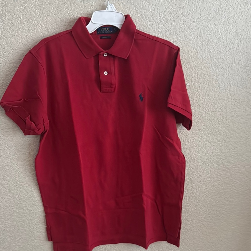 Polo by Ralph Lauren Red Classic Polo Shirt